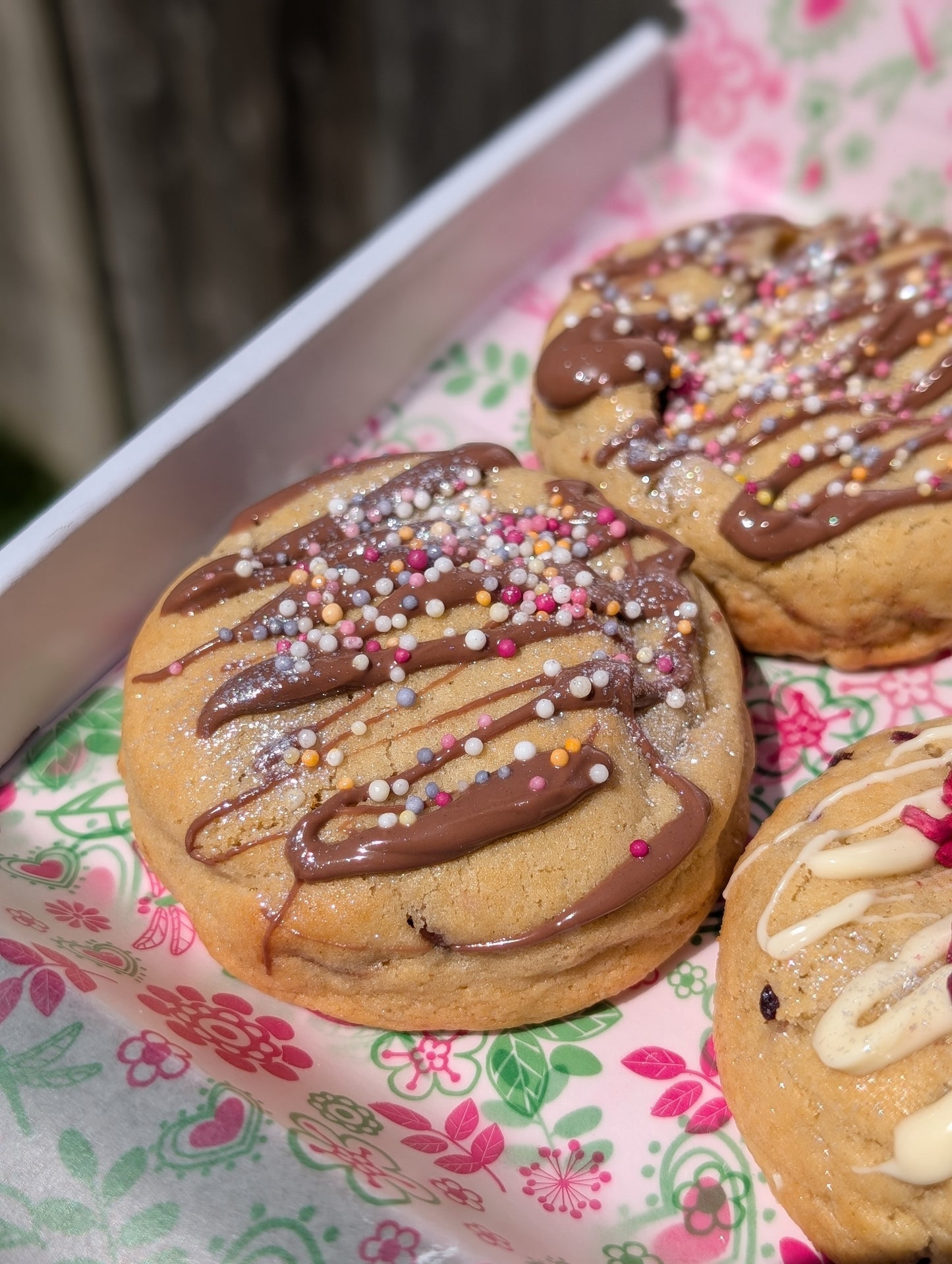 Letterbox cookies! Free gift message. Baked to order.