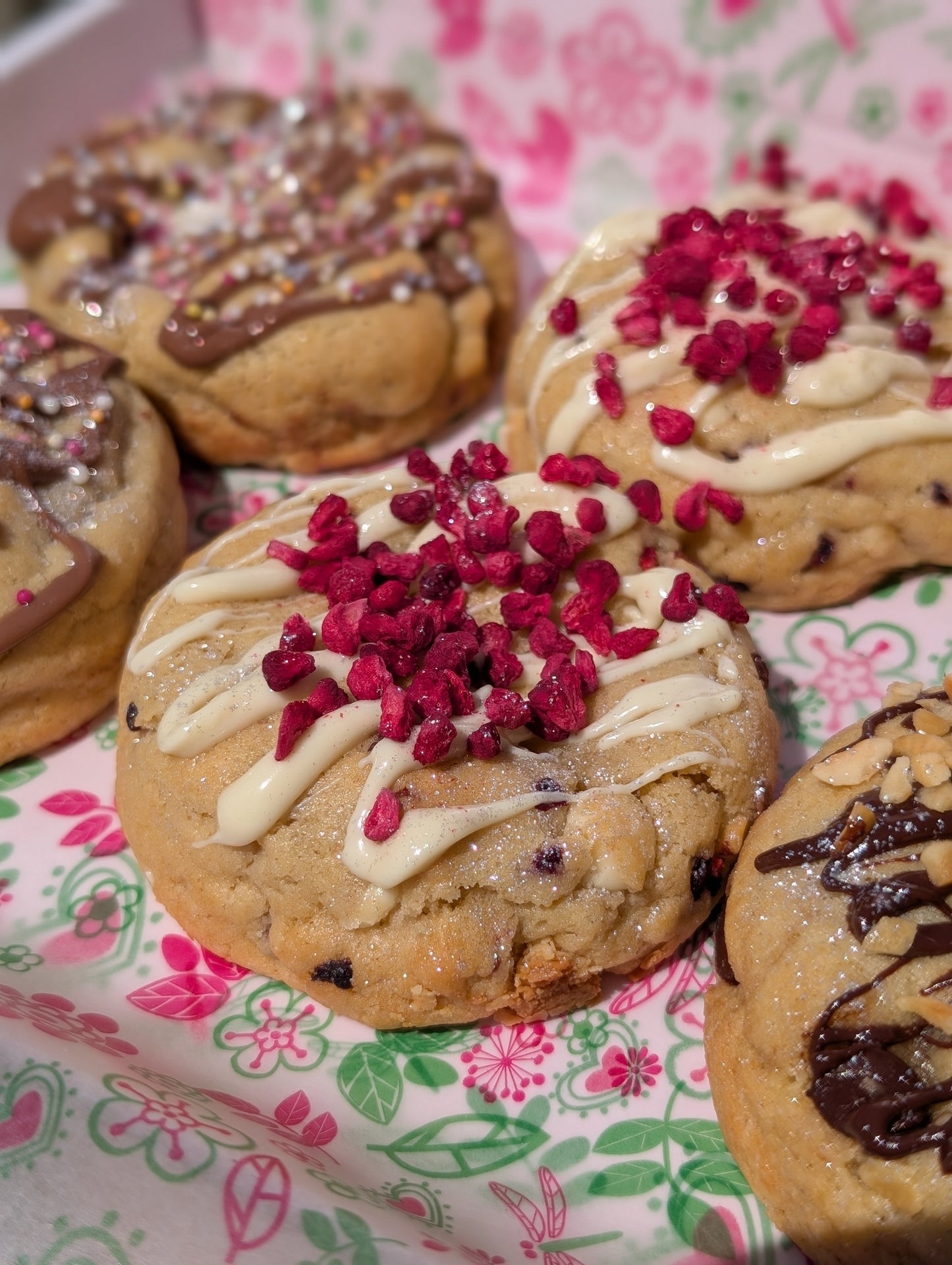 Letterbox cookies! Free gift message. Baked to order.